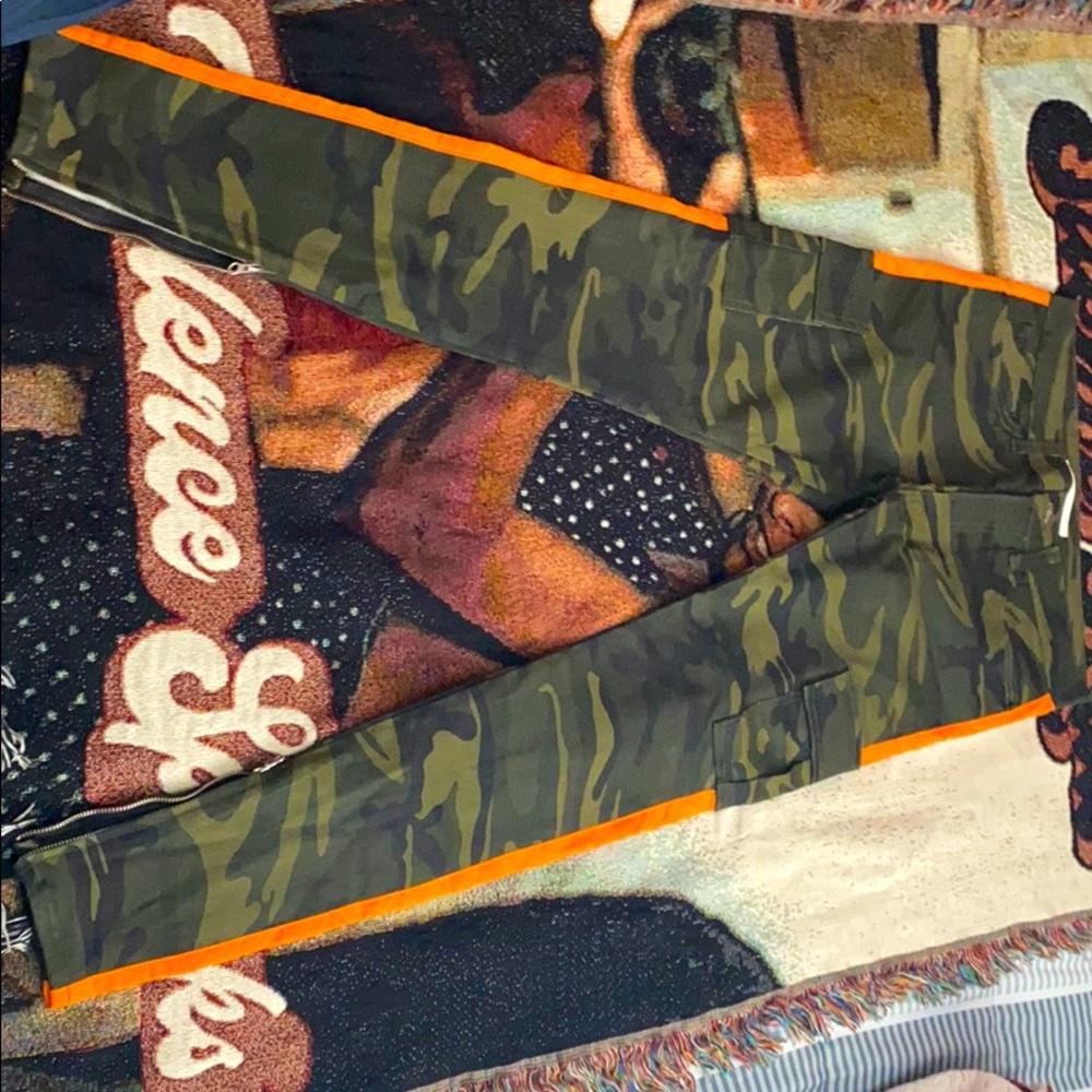 Golden jeans